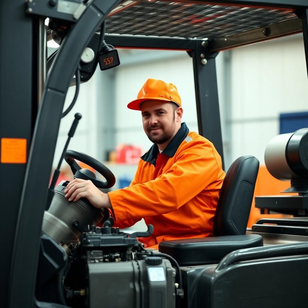 Técnico realizando manutenção